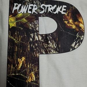 New t shirt camo power stroke unisex 3XL